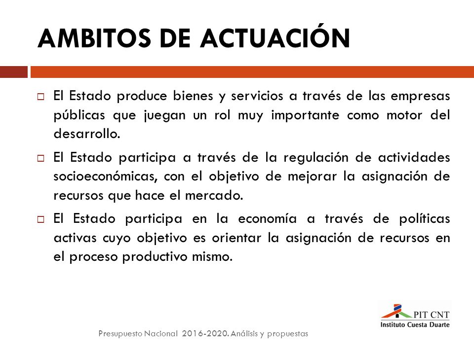 AMBITOS DE ACTUACIÓN