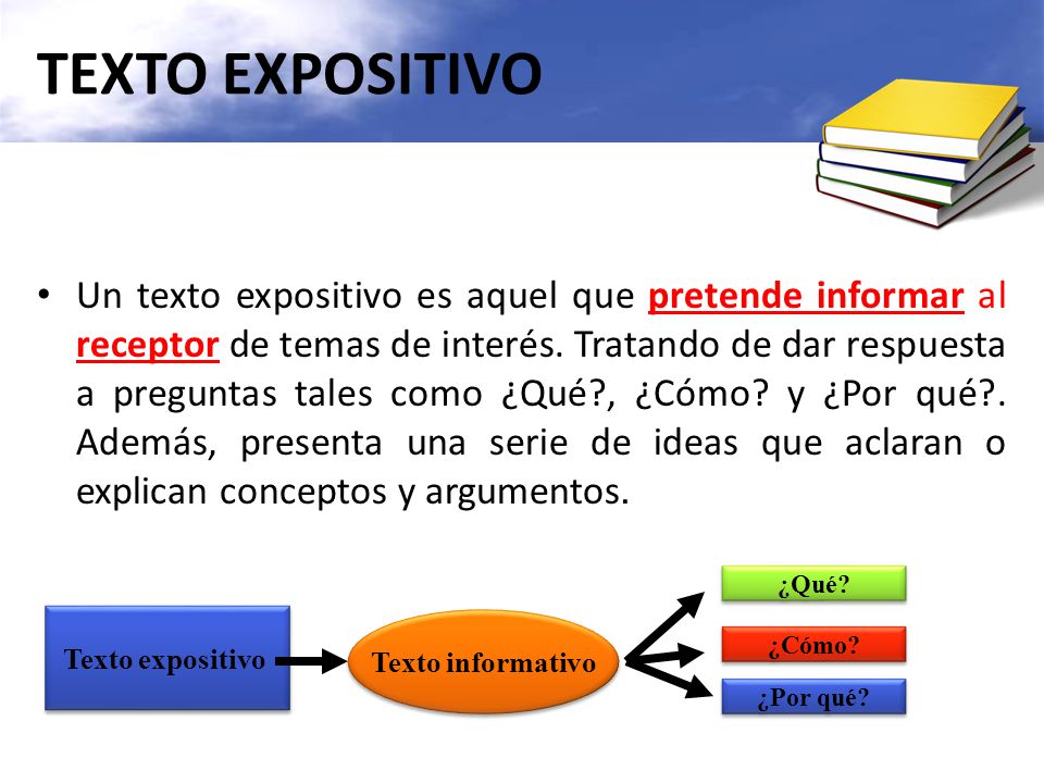 TEXTO EXPOSITIVO