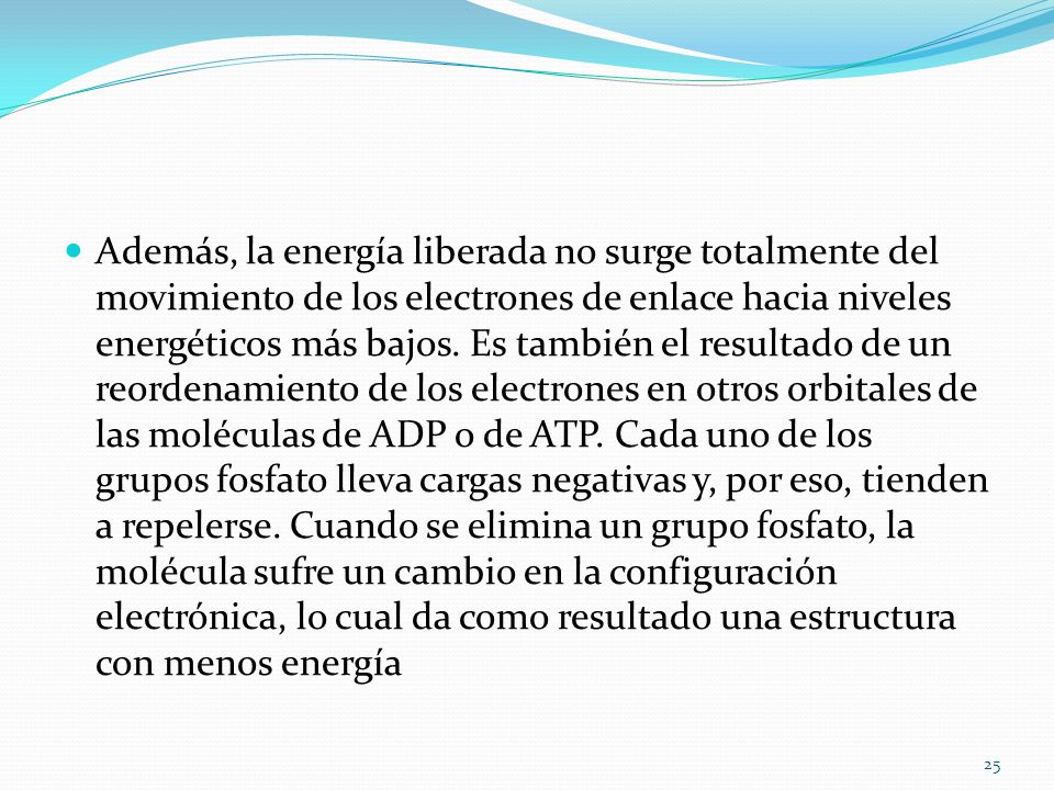Además, la energía liberada no surge totalmente del movimiento de los electrones de enlace hacia niveles energéticos más bajos.