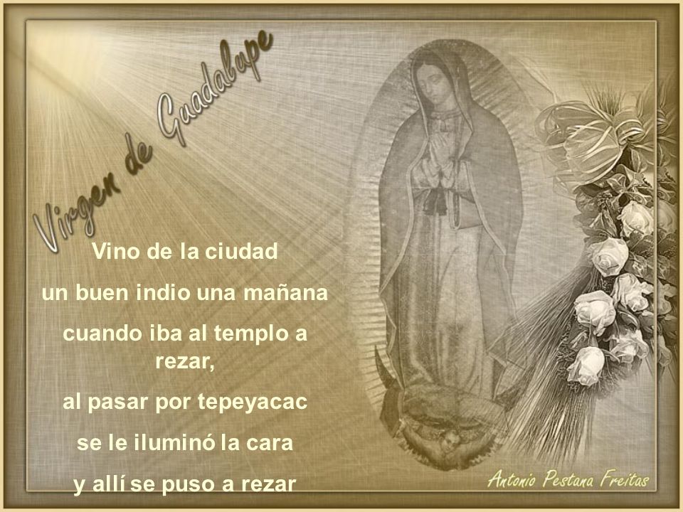 un buen indio una mañana cuando iba al templo a rezar,