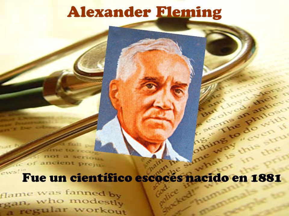 Fue un científico escocés nacido en 1881