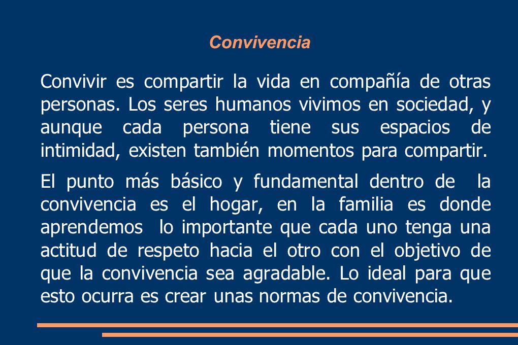 Convivencia