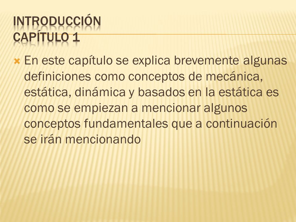 Introducción Capítulo 1