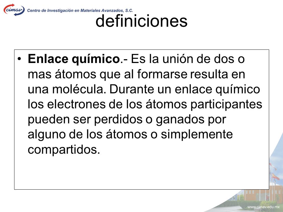 definiciones
