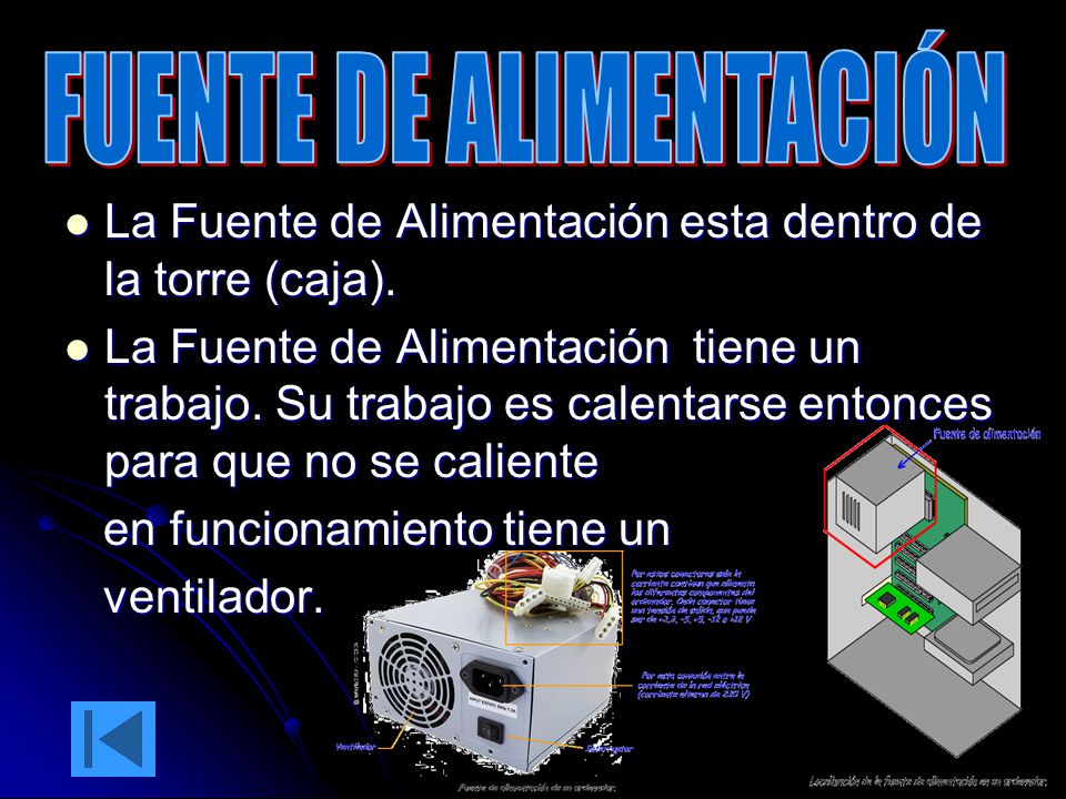 FUENTE DE ALIMENTACIÓN