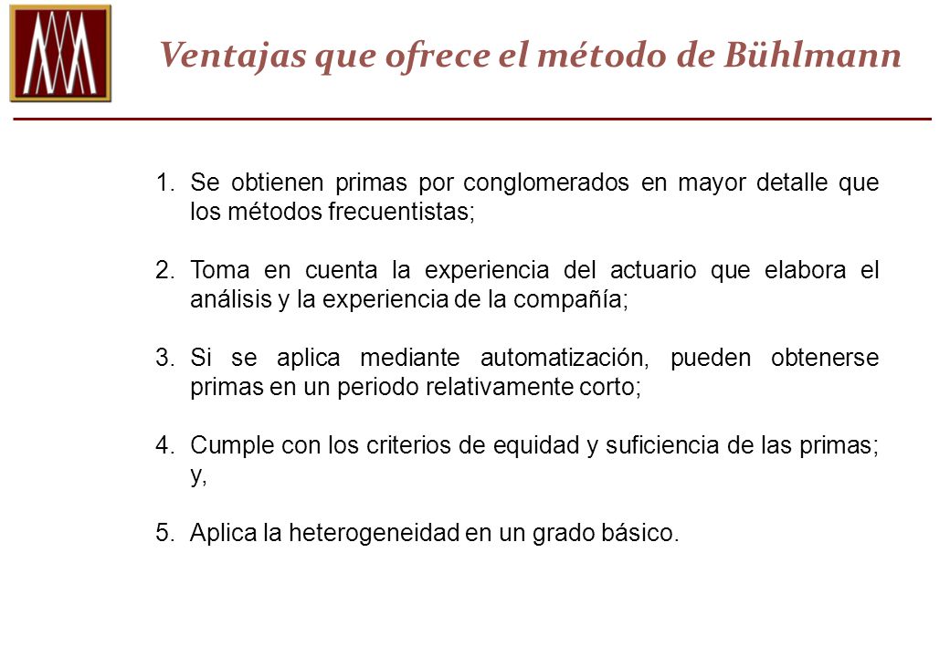 Aplicación a una cartera de seguros a corto plazo