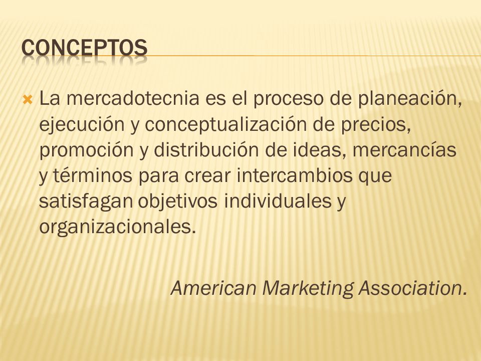 Conceptos