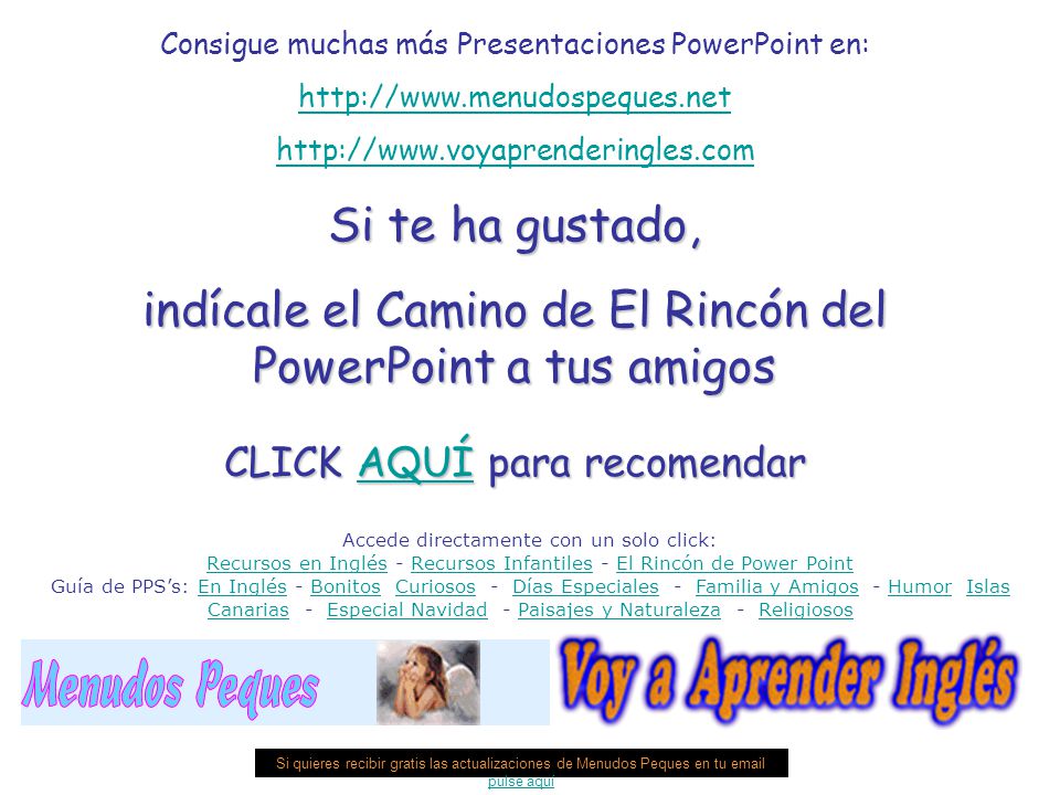 indícale el Camino de El Rincón del PowerPoint a tus amigos