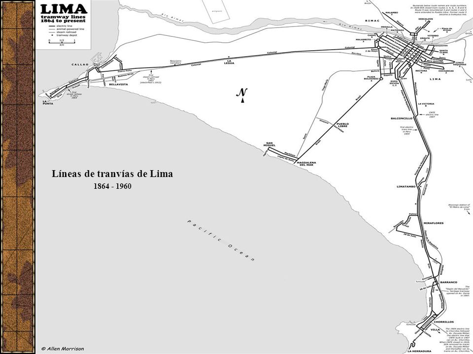 Líneas de tranvías de Lima