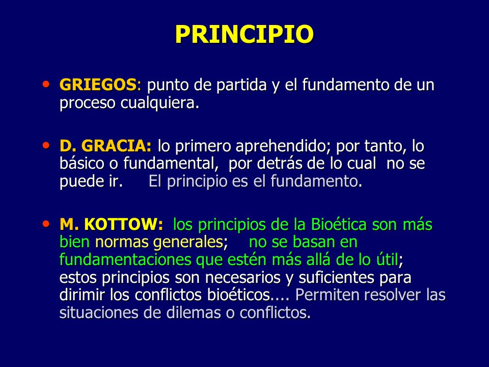 PRINCIPIO GRIEGOS: punto de partida y el fundamento de un proceso cualquiera.