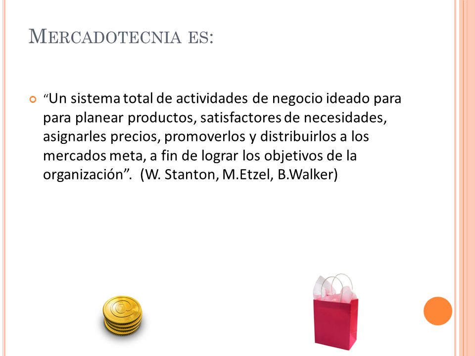Mercadotecnia es: