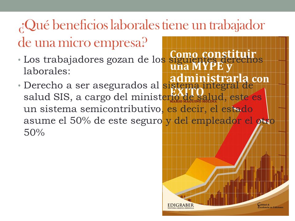 ¿Qué beneficios laborales tiene un trabajador de una micro empresa