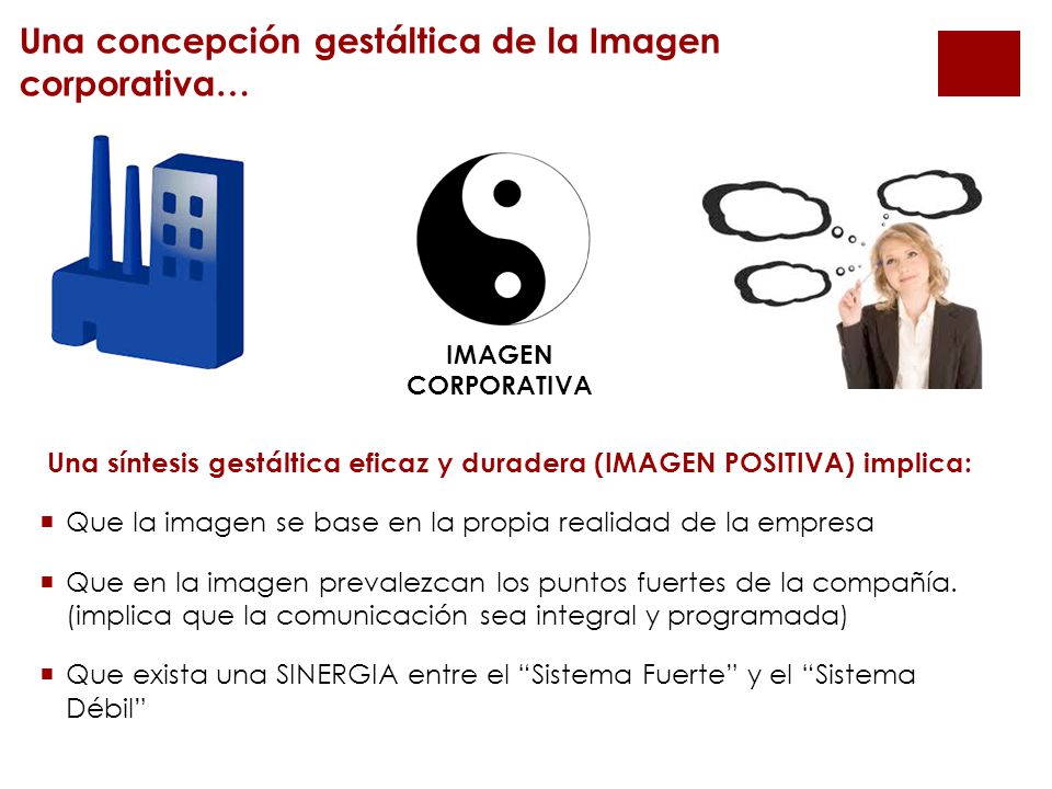 Una concepción gestáltica de la Imagen corporativa…