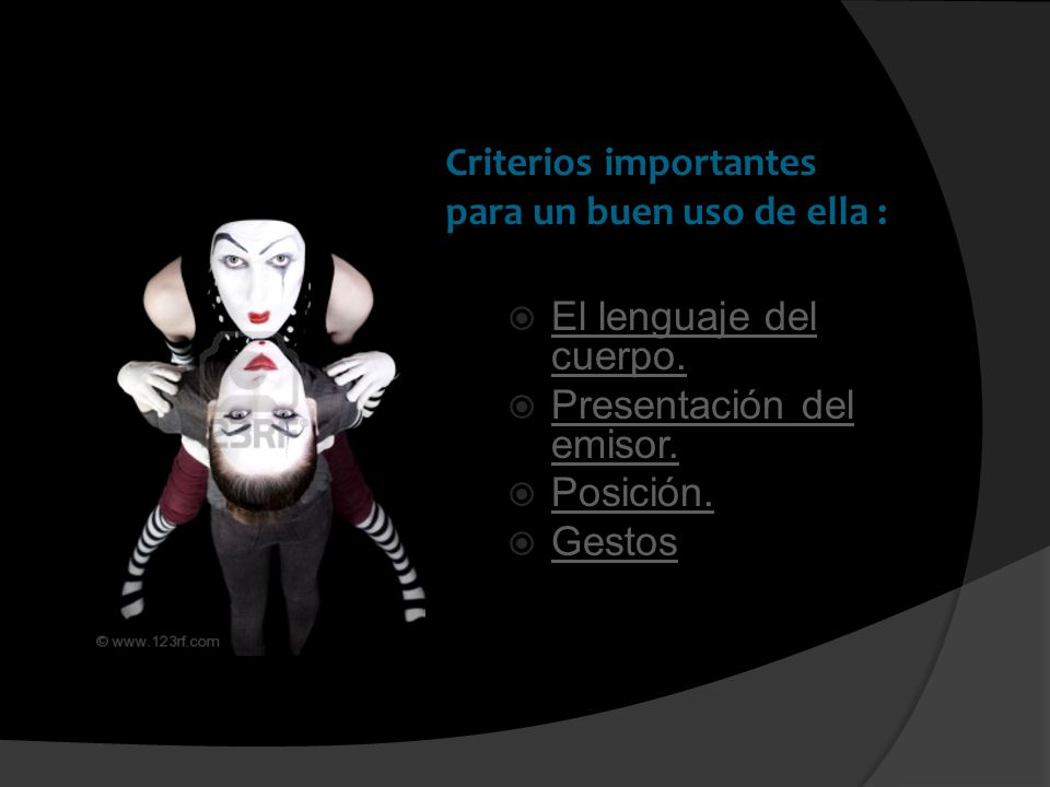 Criterios importantes para un buen uso de ella :