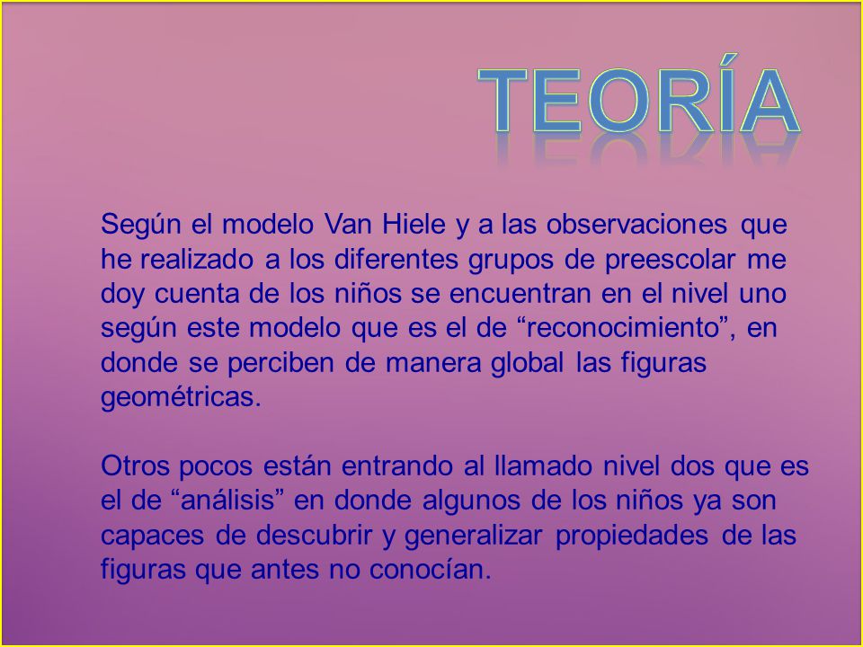 TEORÍA