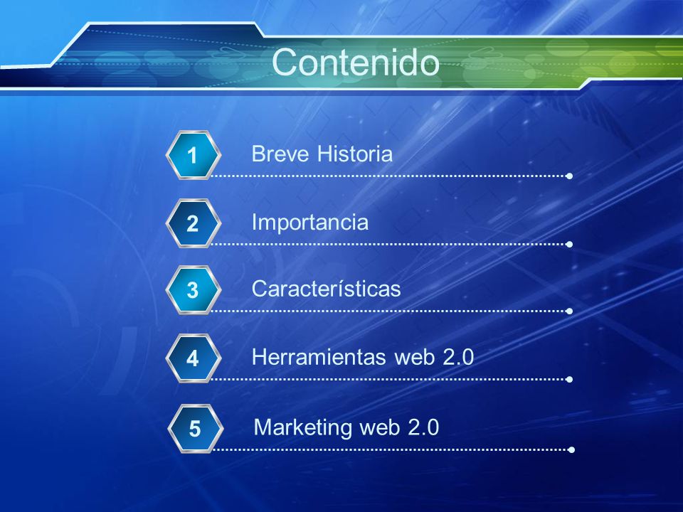 Contenido 1 Breve Historia 2 Importancia 3 Características 4