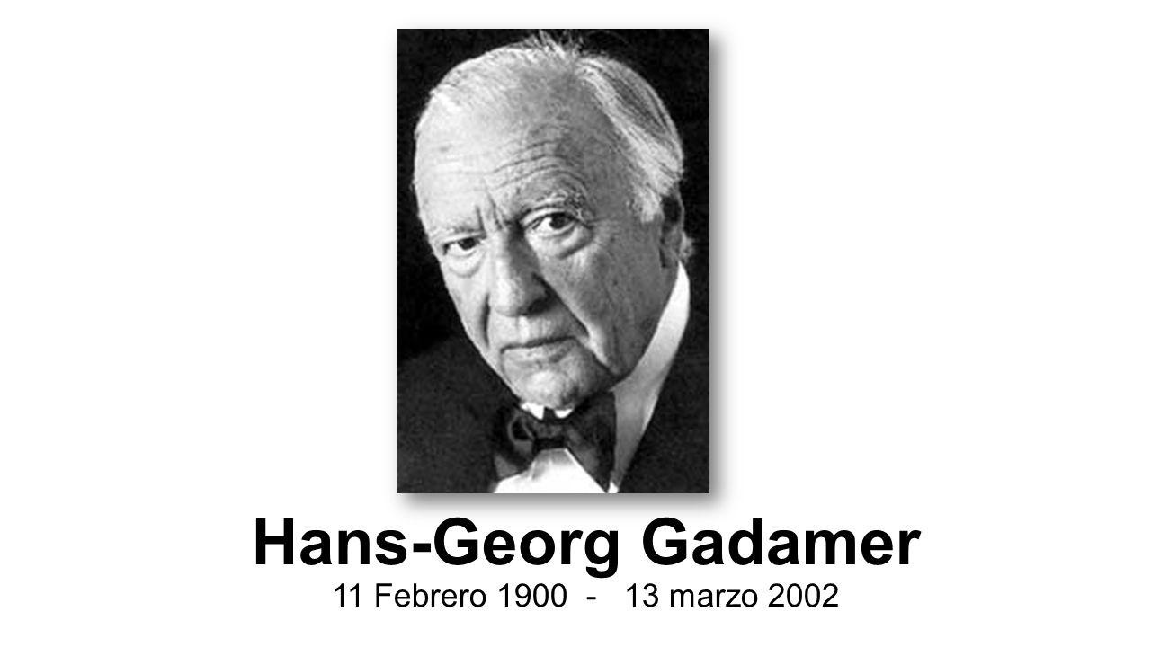 Университет Магдебурга Гадамер. Вы и ваш профиль Ханс Георг. Ханс Георг основные положения.