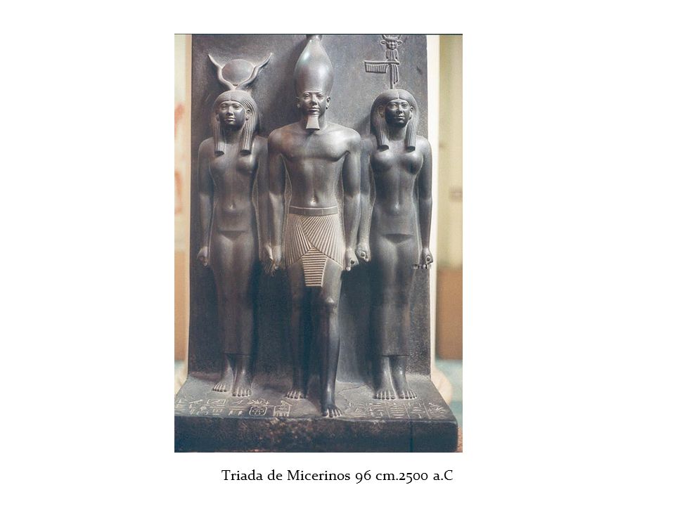 Triada de Micerinos 96 cm.2500 a.C