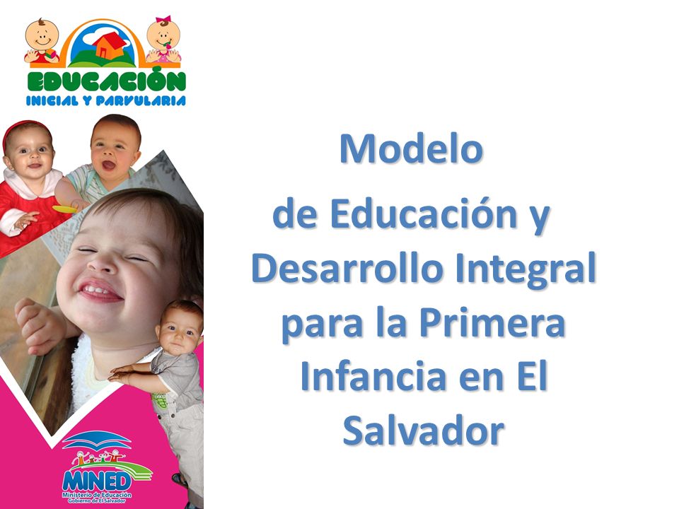 Modelo de Educación y Desarrollo Integral para la Primera Infancia en El Salvador