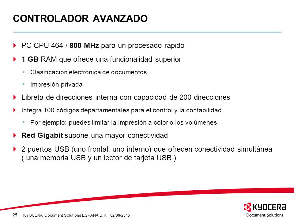 Controlador avanzado PC CPU 464 / 800 MHz para un procesado rápido