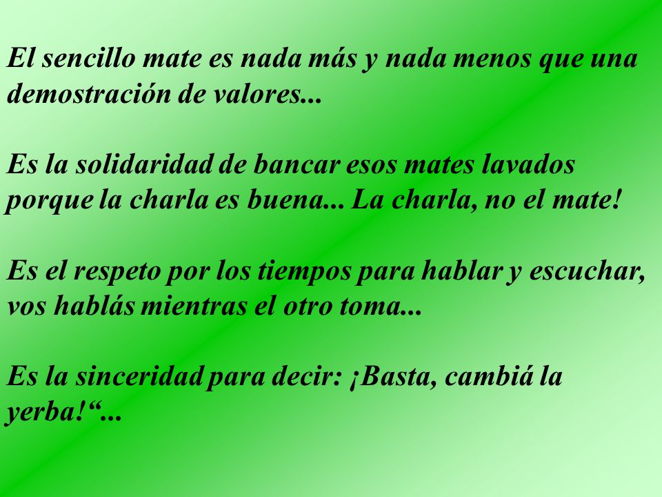 El sencillo mate es nada más y nada menos que una demostración de valores...