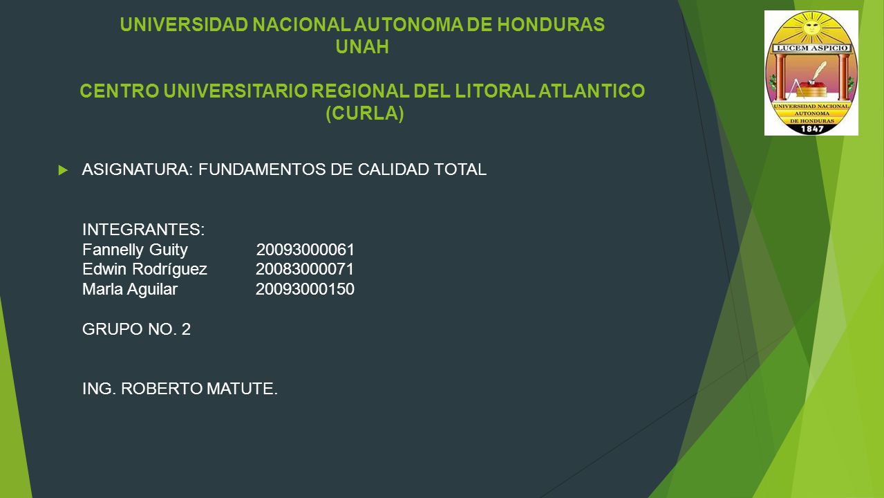 UNIVERSIDAD NACIONAL AUTONOMA DE HONDURAS UNAH CENTRO UNIVERSITARIO REGIONAL DEL LITORAL ATLANTICO (CURLA)