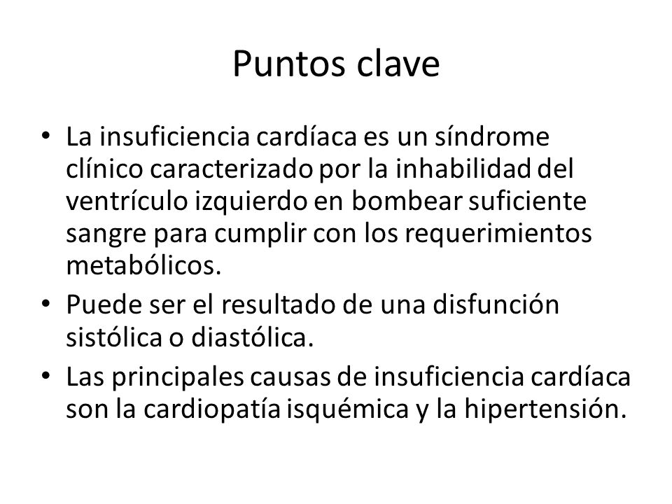 Puntos clave