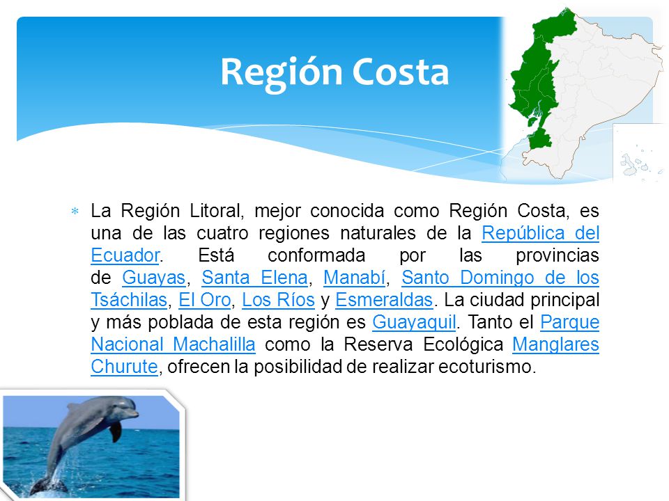 Región Costa