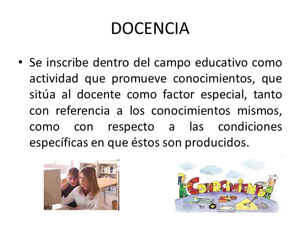 DOCENCIA
