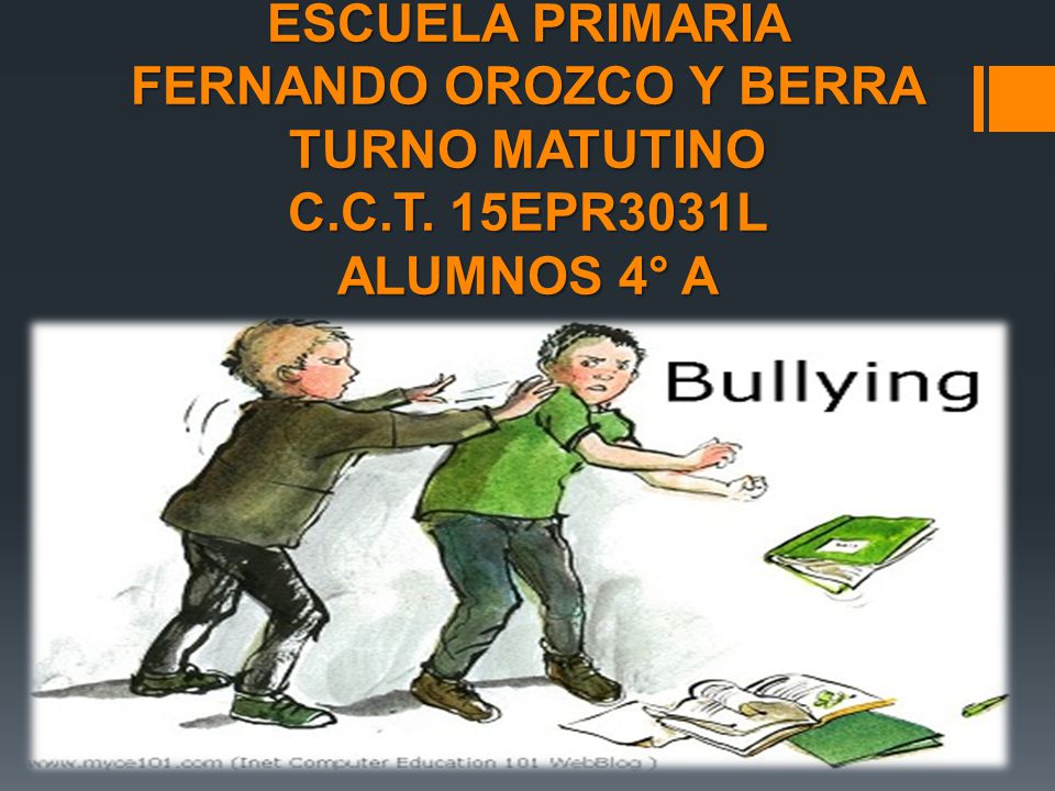 ESCUELA PRIMARIA FERNANDO OROZCO Y BERRA TURNO MATUTINO C. C. T