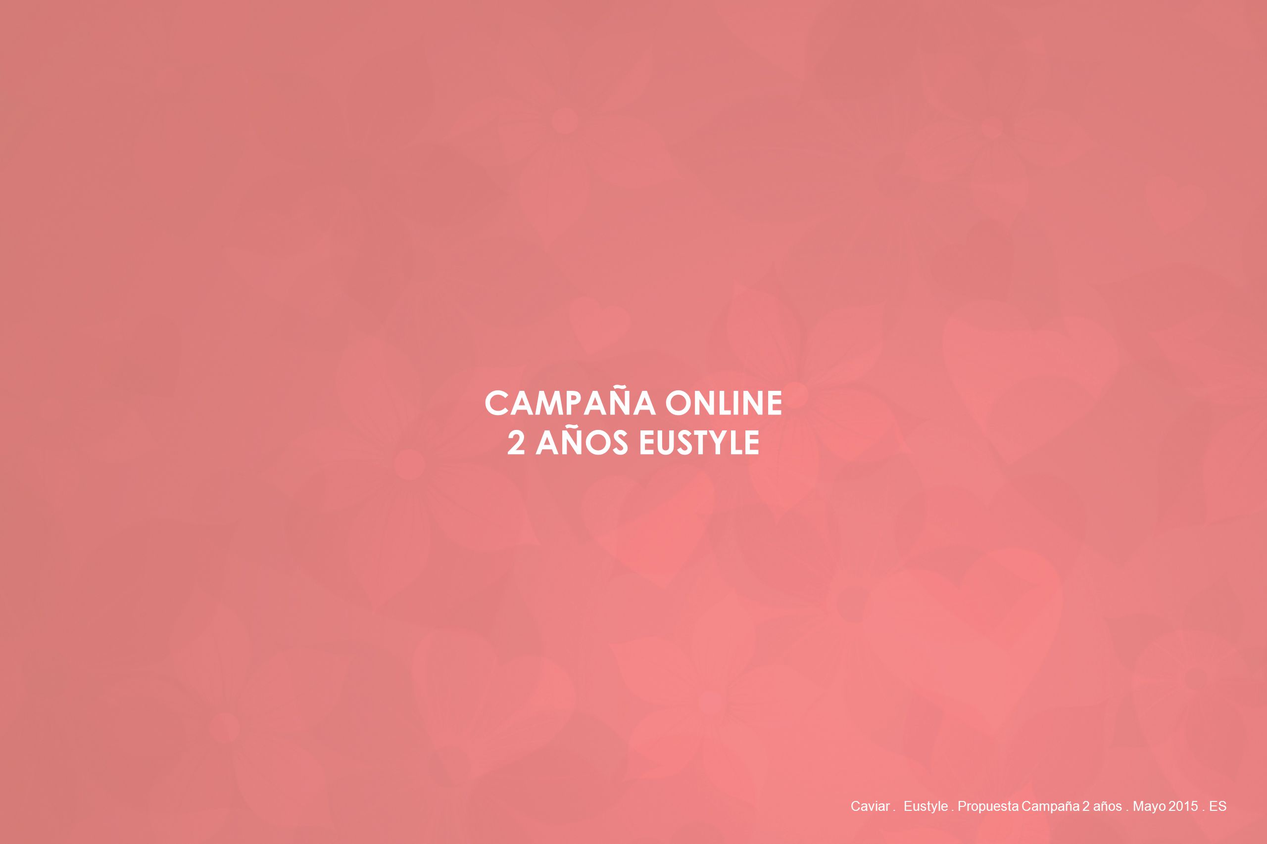 CAMPAÑA ONLINE 2 AÑOS EUSTYLE