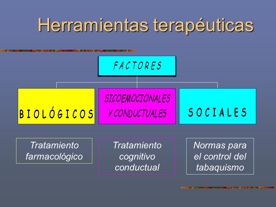 Herramientas terapéuticas
