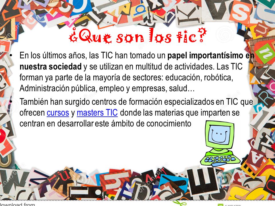 ¿Que son los tic