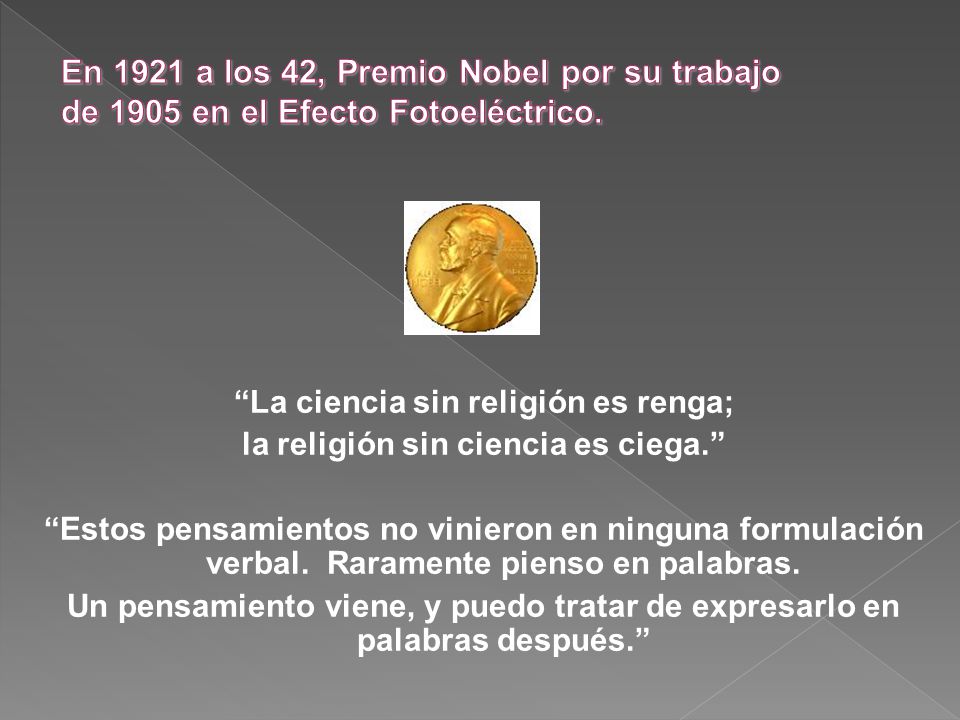 La ciencia sin religión es renga; la religión sin ciencia es ciega.