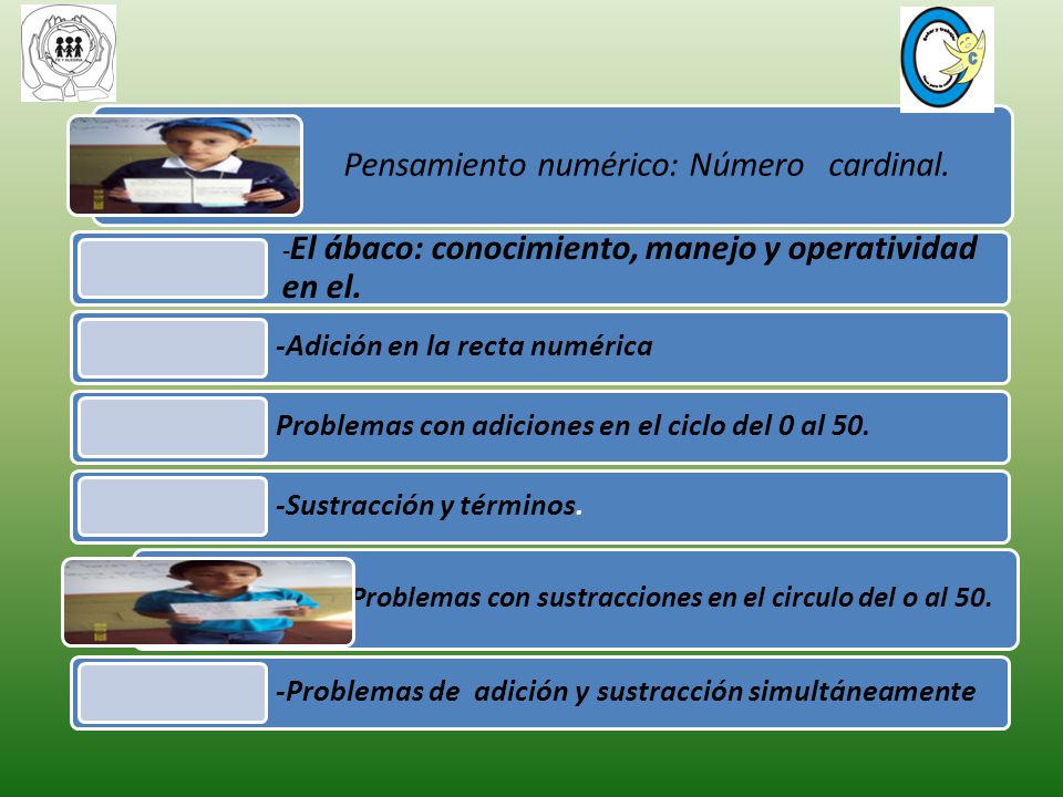 )Problemas con sustracciones en el circulo del o al 50.