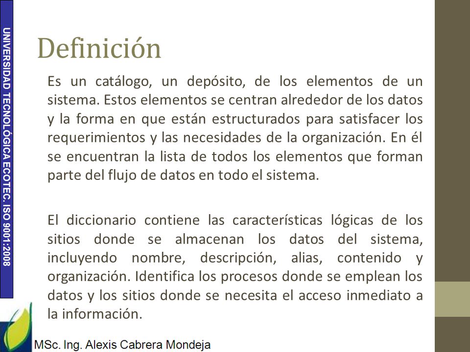 Definición