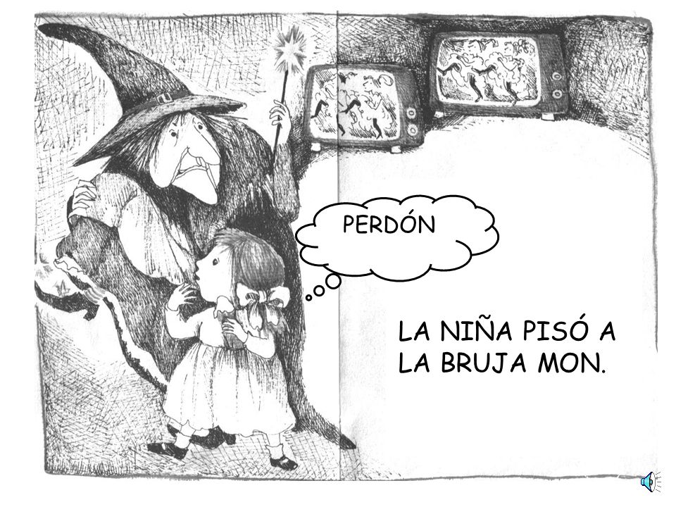 LA NIÑA PISÓ A LA BRUJA MON.
