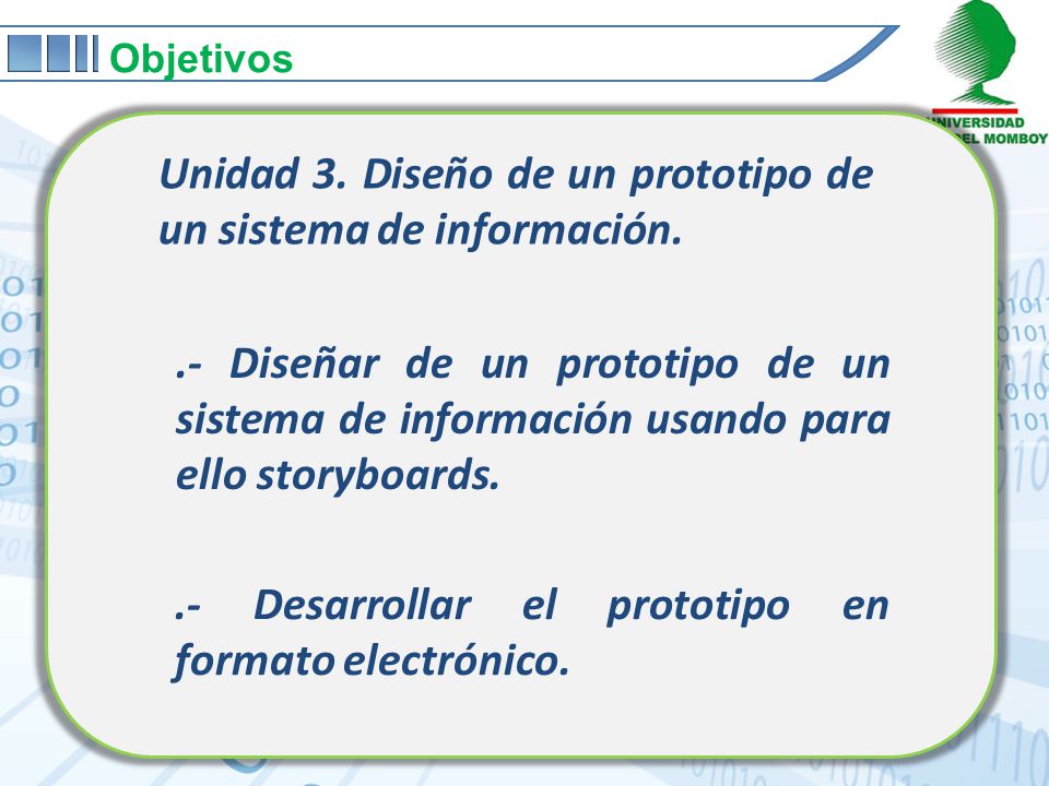 Unidad 3. Diseño de un prototipo de un sistema de información.