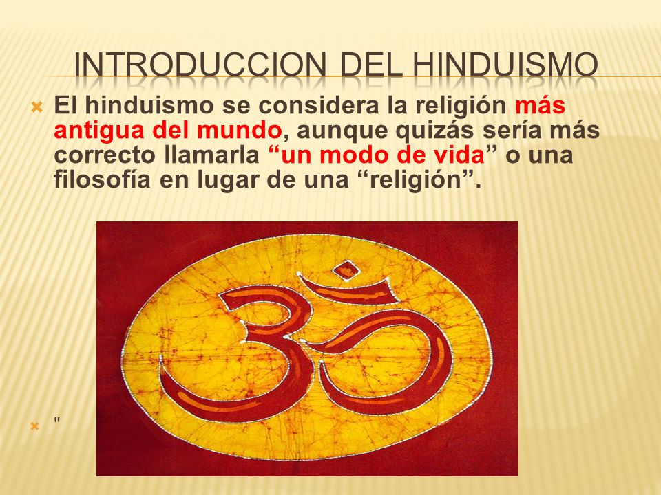INTRODUCCION DEL HINDUISMO