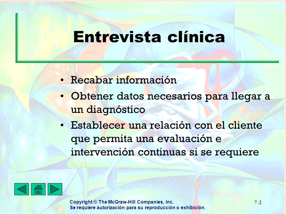 Entrevista clínica Recabar información