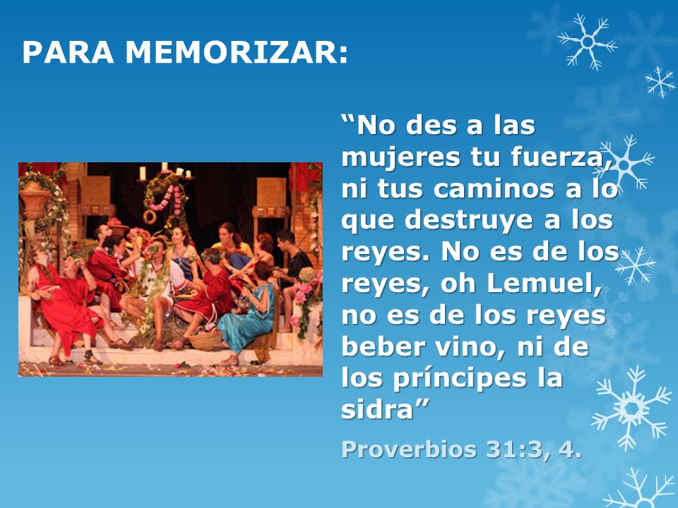 PARA MEMORIZAR: