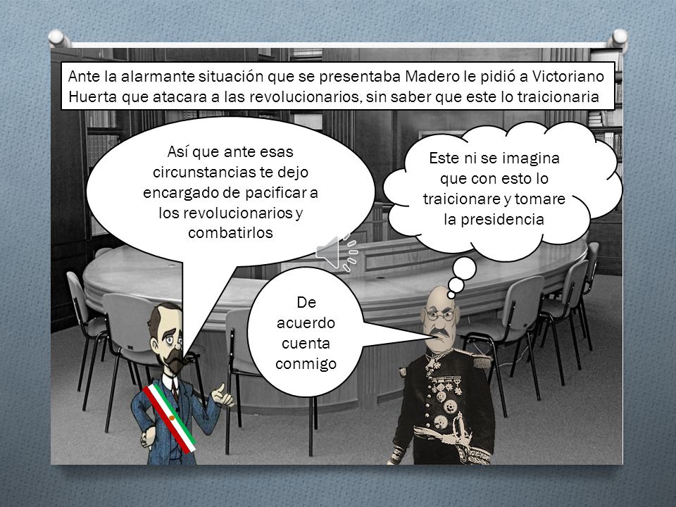 Este ni se imagina que con esto lo traicionare y tomare la presidencia