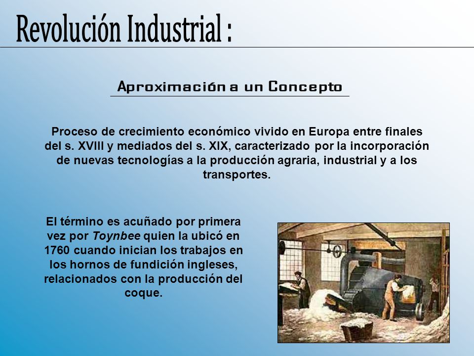 Revolución Industrial :