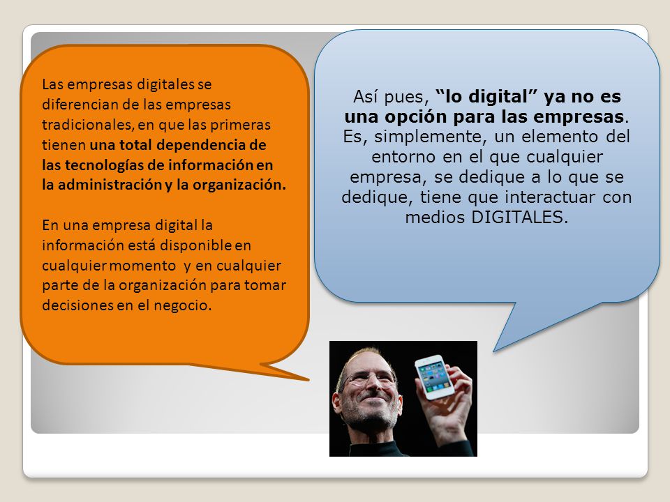 Así pues, lo digital ya no es una opción para las empresas
