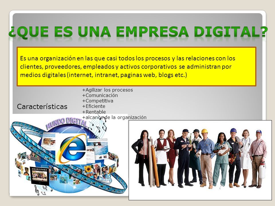 ¿Que es una empresa digital