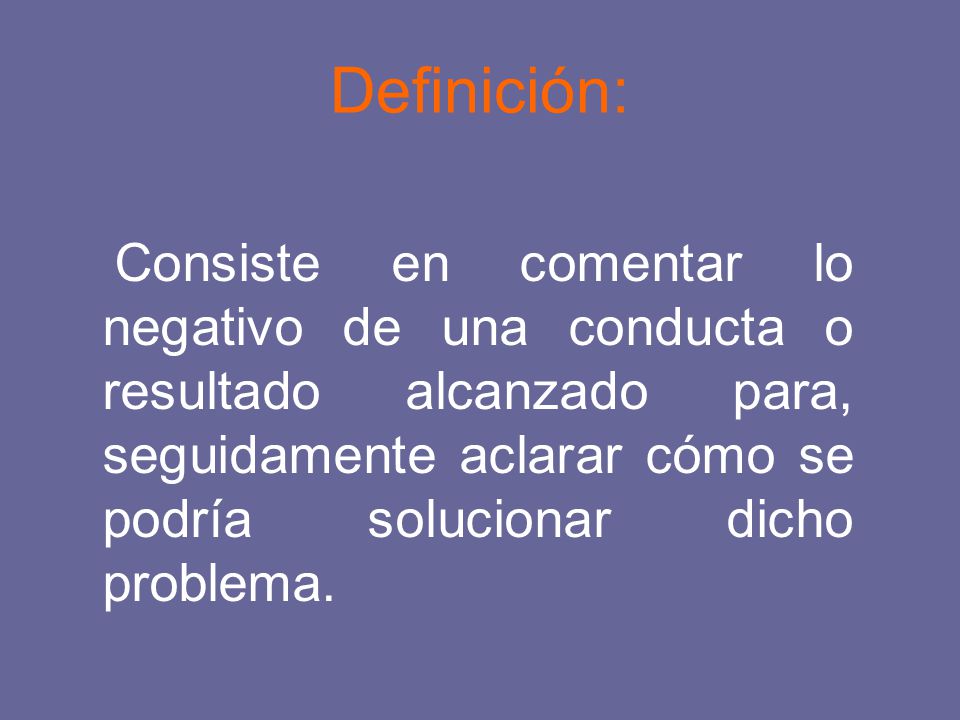 Definición: