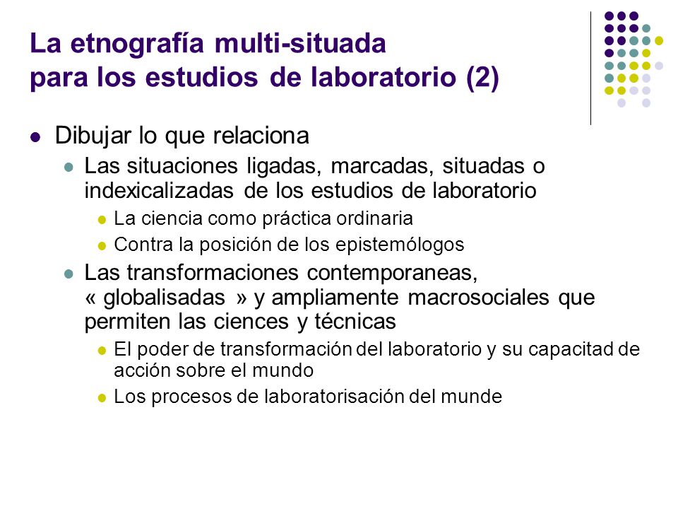 La etnografía multi-situada para los estudios de laboratorio (2)