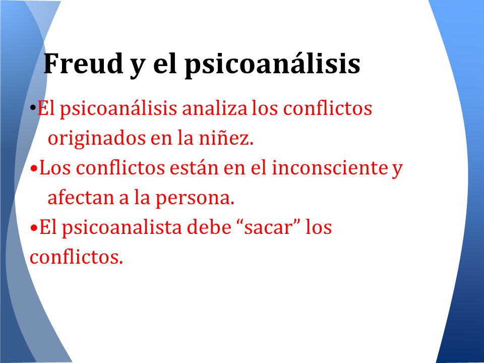 Freud y el psicoanálisis