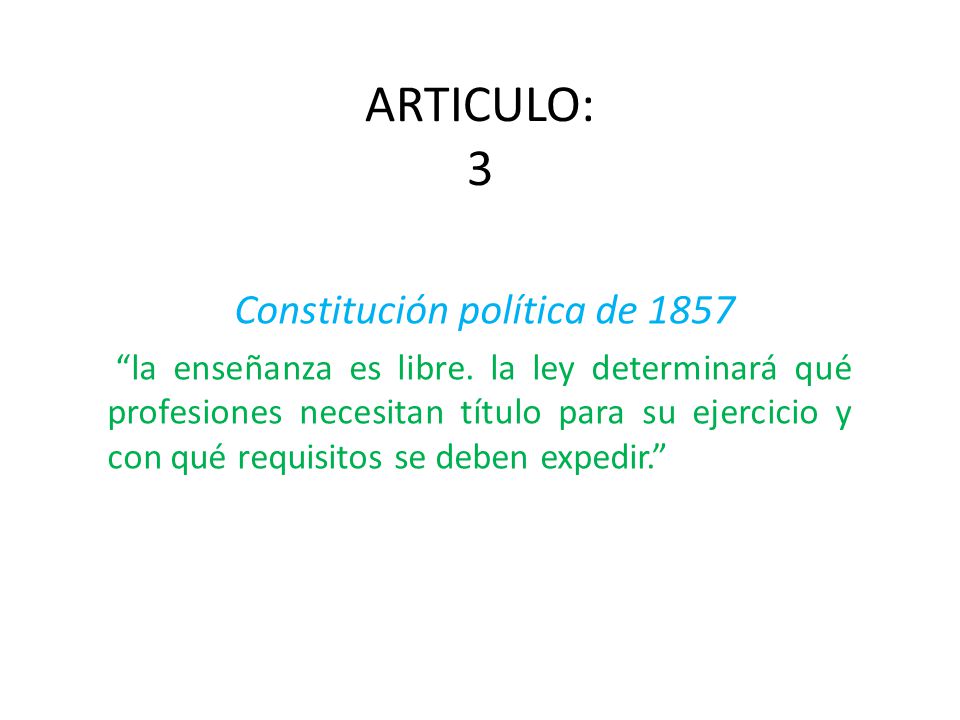 Constitución política de 1857