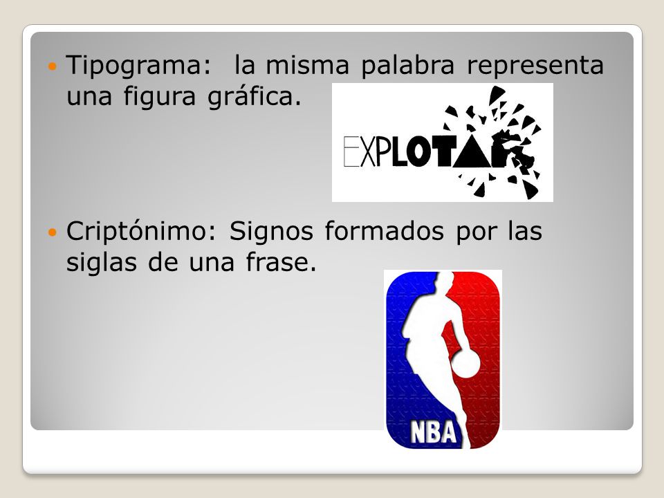 Tipograma: la misma palabra representa una figura gráfica.